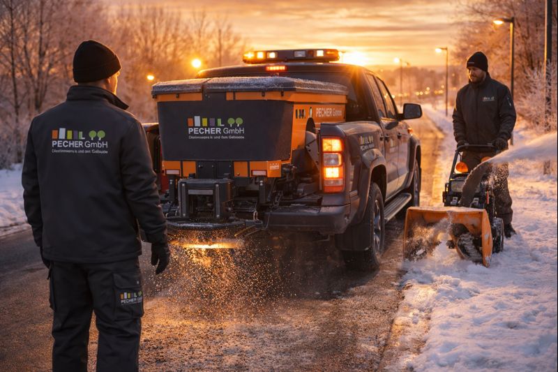 Winterdienst Einsatz (Symbolbild)
